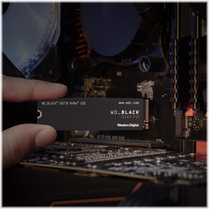 Actual product image WD Black SN770 (250 GB, M.2 2280)