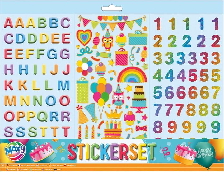 Produktbild Grafix Aufkleberbögen - Party