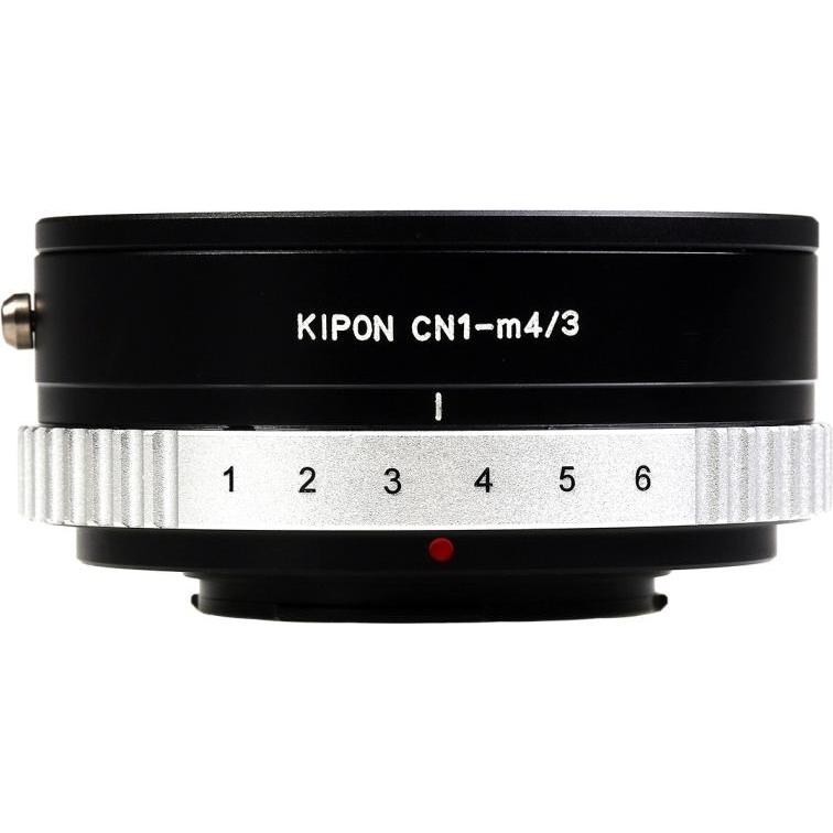 Thumbnail - Kipon Adapter für Contax N auf MFT, Objektivadapter, Silber, Schwarz