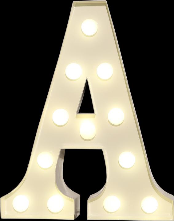 Produktbild Vegas Lights Buchstabe A