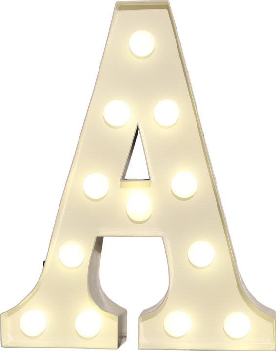 Image du produit Vegas Lights Lettre A