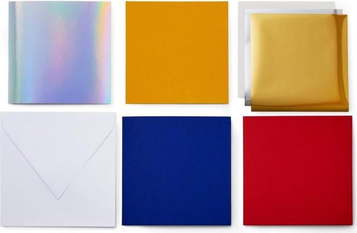 Produktbild Cricut Insert Cards FOIL Celebration S40 12,1cm x 12,1cm 14-pack (P)