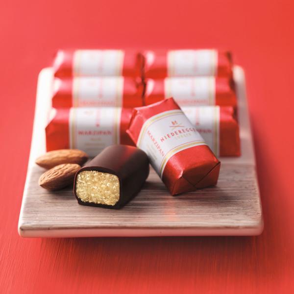 Produktbild Niederegger Marzipan Klassiker-Pralinen mit Zartbitterschokolade (300 g)
