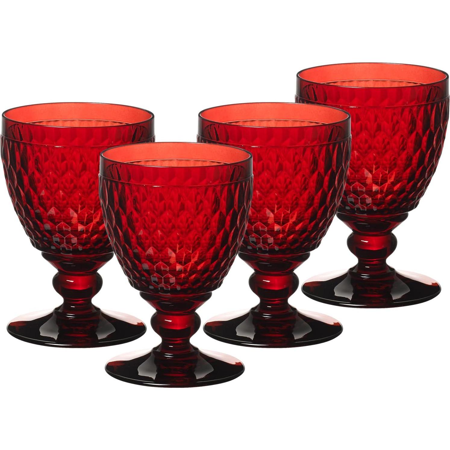 Thumbnail - Villeroy & Boch Wasserglas Boston Coloured, Trinkgläser, Rot