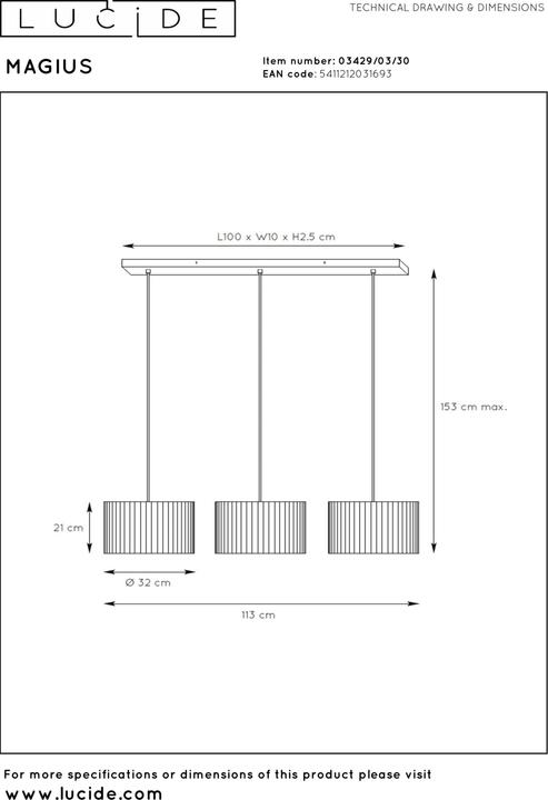Produktbild Lucide Magius (E27)