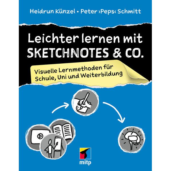 Thumbnail - Leichter lernen mit Sketchnotes, Schulbücher von Peter Schmitt, Heidrun Künzel