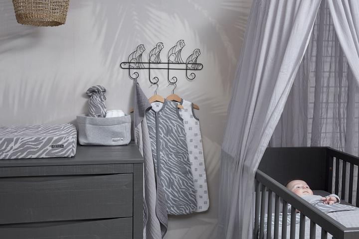 Actual product image Meyco Changing pad cover zebra (50 x 70 cm)