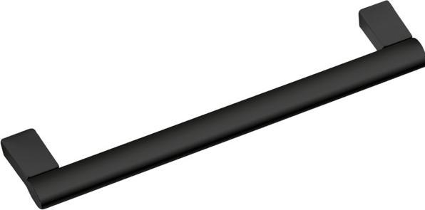 Actual product image Hettich Griff Vieste, 128mm, Schwarz matt