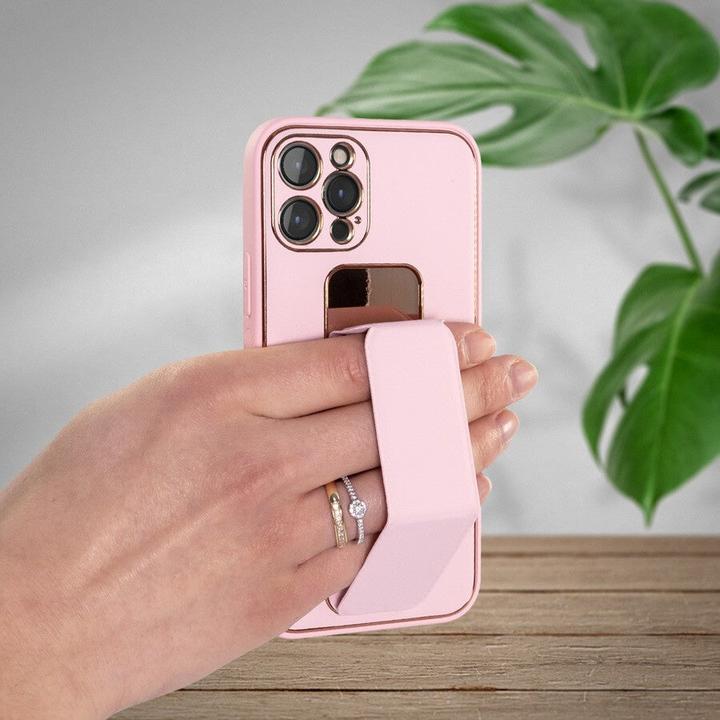 Immagine prodotto Cabana Custodia iPhone 13 Pro Max - Custodia rigida protettiva di lusso No.121 rosa Made in Europe fatta a (Apple iPhone 13 Pro Max)