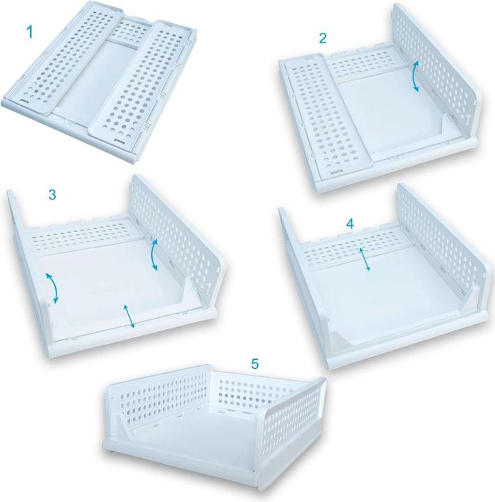 Actual product image Intirilife Storage basket for wardrobe (1 x)