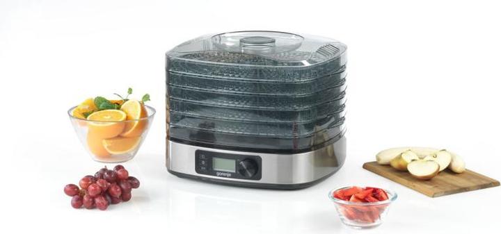 Actual product image Gorenje FDK500DE Food Dryer, 380W, 5 drying plates, Stainless steel