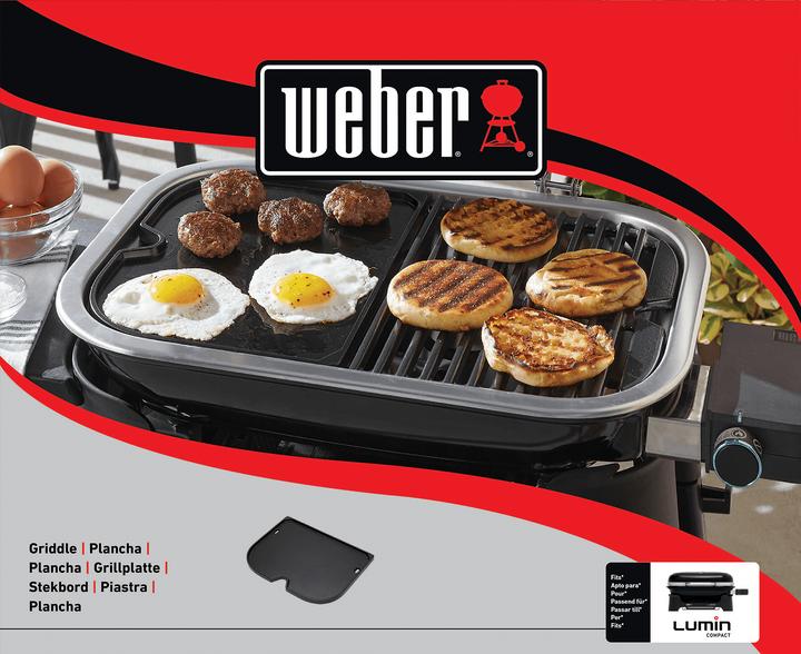 Actual product image Weber Grill plate for Lumin Compact