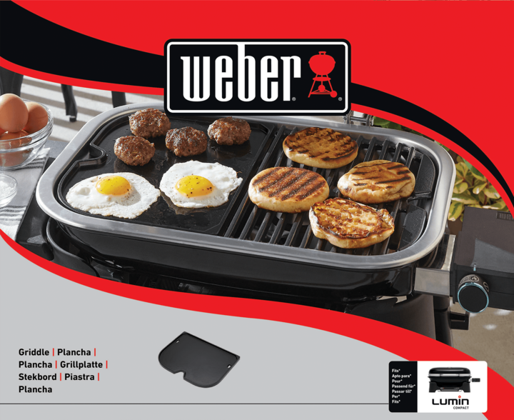 Produktbild Weber Grillplatte für Lumin Compact