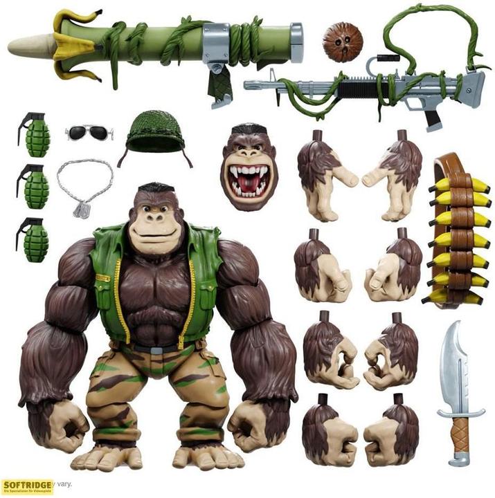 Super7 Teenage Mutant Ninja Turtles Guerrilla Gorilla