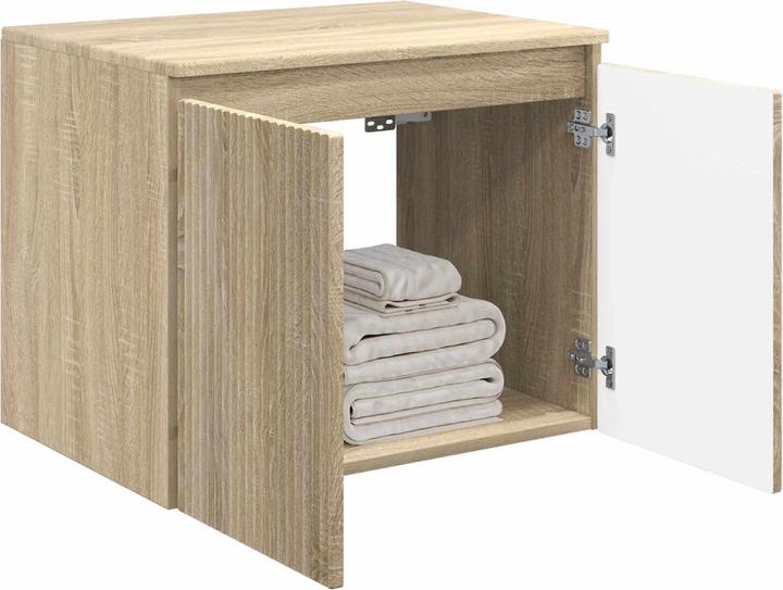 Produktbild vidaXL Badezimmerschrank (44.50 x 62.50 x 50 cm)
