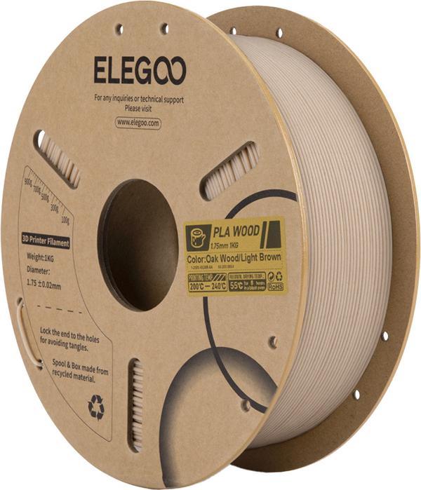 Elegoo PLA Wood filament (light oak) (PLA)