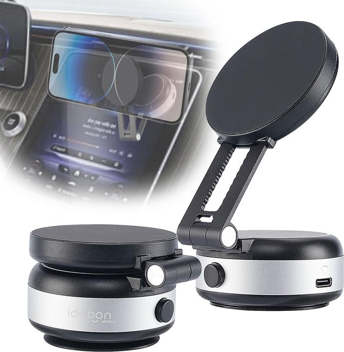 Image du produit Ideoon Magnetische Smartphone-Halter mit elektrischem Vakuum-Saugnapf