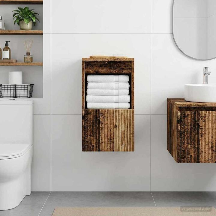 Produktbild vidaXL Badezimmerschrank (44.50 x 30 x 50 cm)