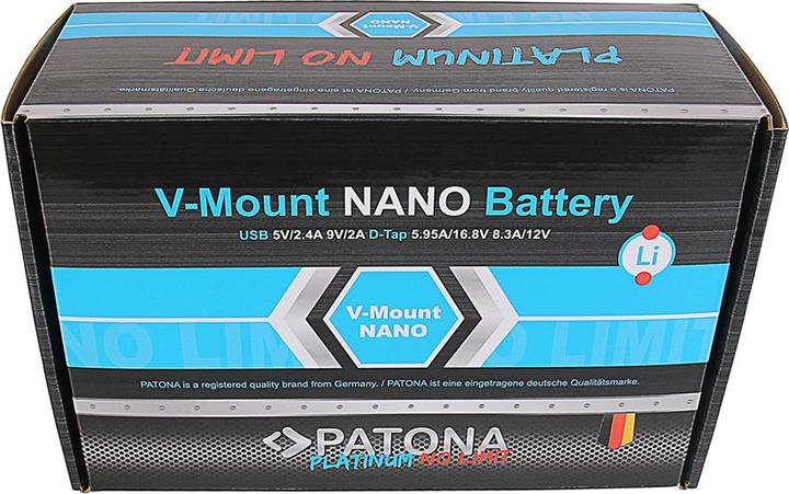 Produktbild Patona V50 Nano (Kamera Akku)