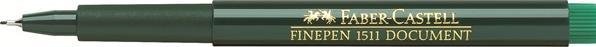Productafbeelding Finepen 1511 Pk 10 Groen (10x)