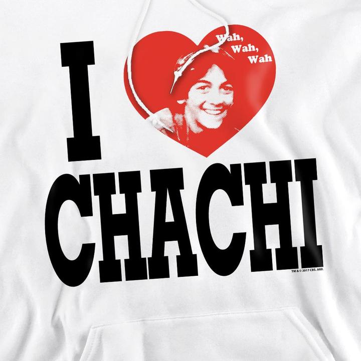 Produktbild Happy Days I Heart Chachi Kapuzenpullover (M)