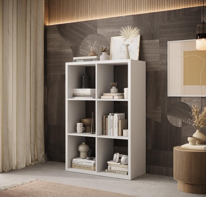 Actual product image ADRK Furniture Bücherregal Cleo IV (77 x 33 x 113.50 cm)