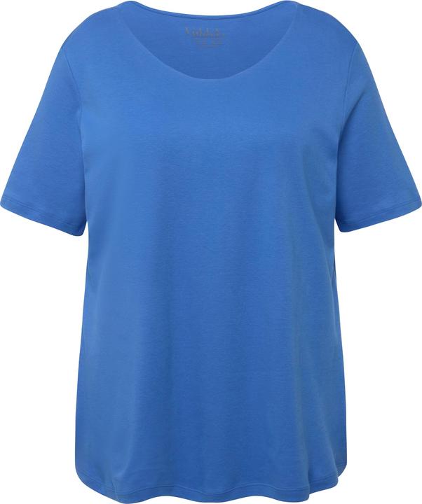 Produktbild Ulla Popken Shirt, doppellagige Vorderseite, Slim, Rundhals, Halbarm (56)