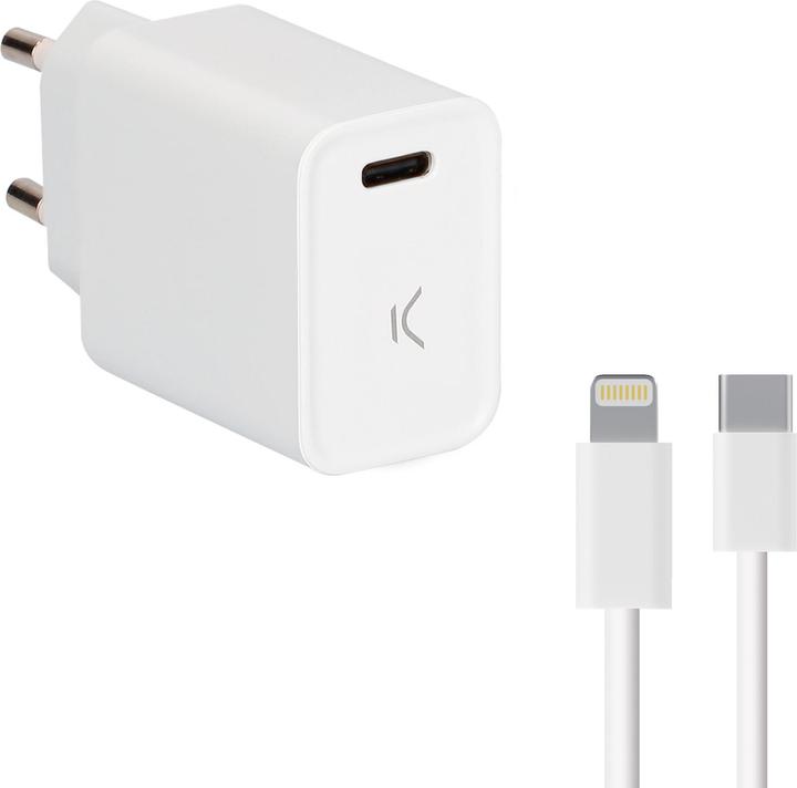 Image du produit KSIX Chargeur mural (20 W, 1 portion)