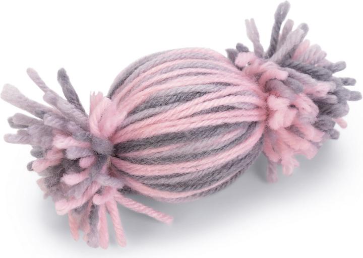 Beeztees Katzenspielzeug Wolle Toffee Ball Toffy (Katzenminzespielzeug)