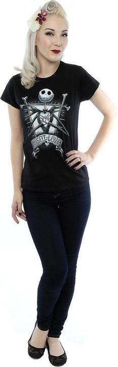 Immagine prodotto Dick Smith Maglietta in cotone Misfit Love Jack Skellington Donna/Ladies (XL)