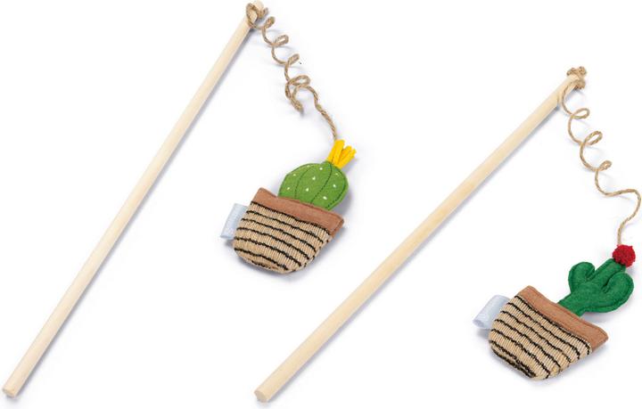 Image du produit Beeztees Catnip chat canne à pêche cactus (Canne à pêche pour chat)