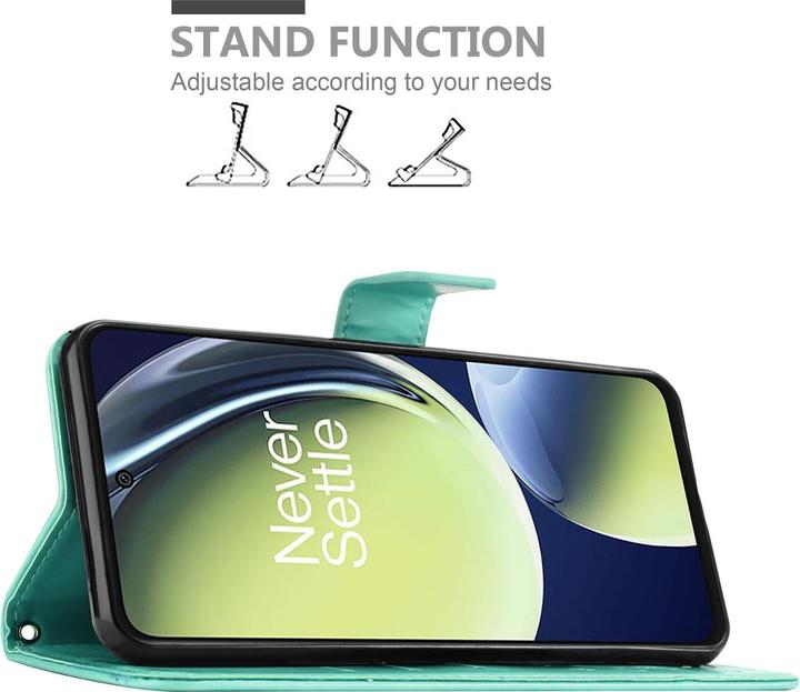 Image du produit Cadorabo Housse pour OnePlus Nord CE 3 Lite 5G avec motif fleurs (Oppo Find X3 Lite 5G)