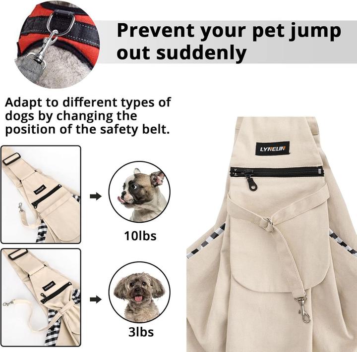 Produktbild Lyneun Hundetragetasche (Katze, Hund, Faltbar, Atmungsaktiv)