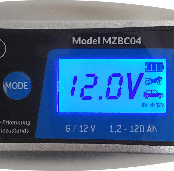 Actual product image Monzana KFZ Batterieladegerät (12V, 6V, 4 A)