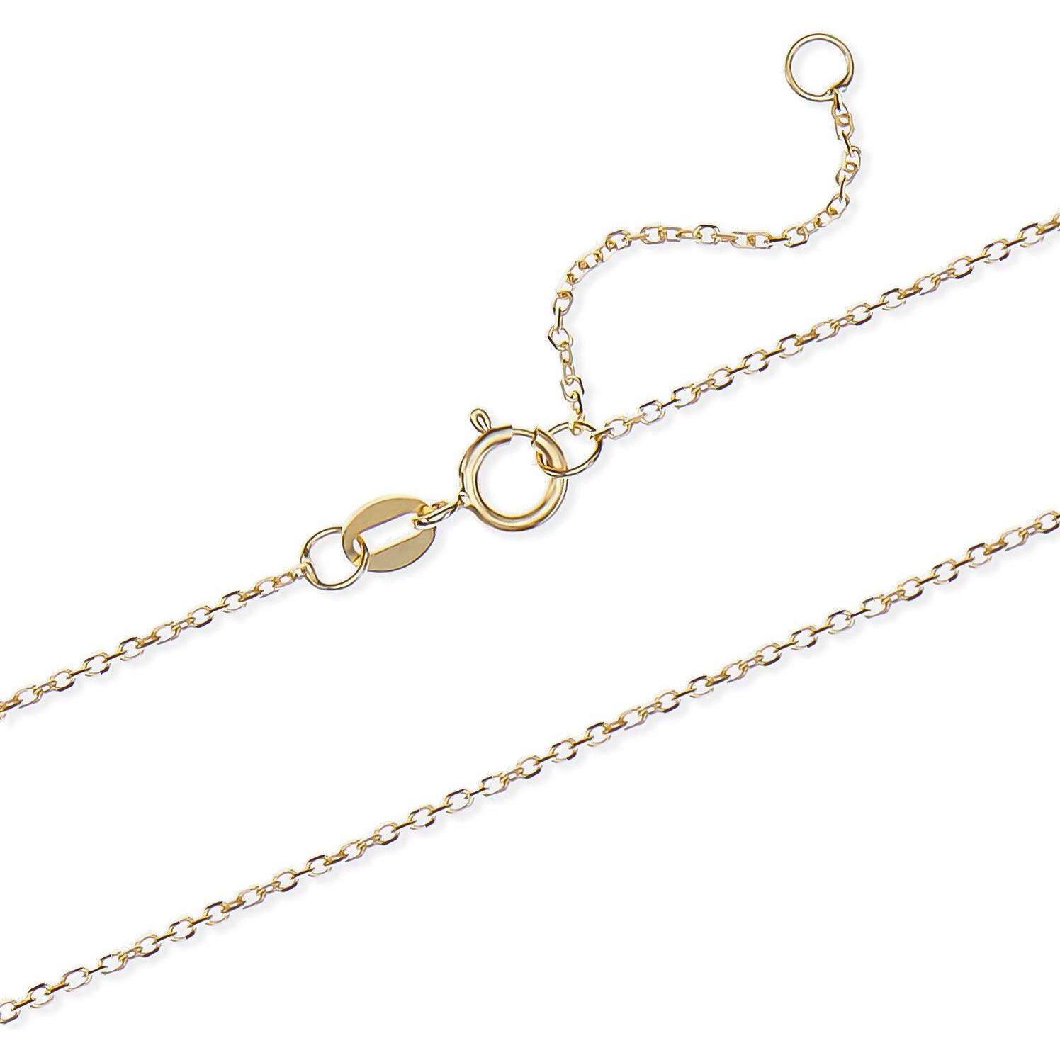 Thumbnail - Favs, Halsschmuck, Kette, (375er Gelbgold, 45 cm)