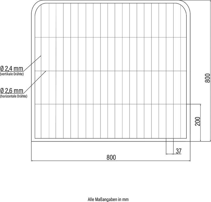 Actual product image Avetoe Welpenauslauf BUKI 80x80cm - 16-teilig (Dog kennel)
