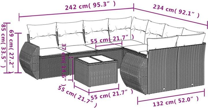 Produktbild vidaXL Tinsley