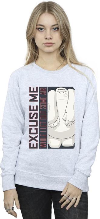 Image du produit Disney - Sweat BIG HERO BAYMAX EXCUSE ME SOME AIR - Femme (L)