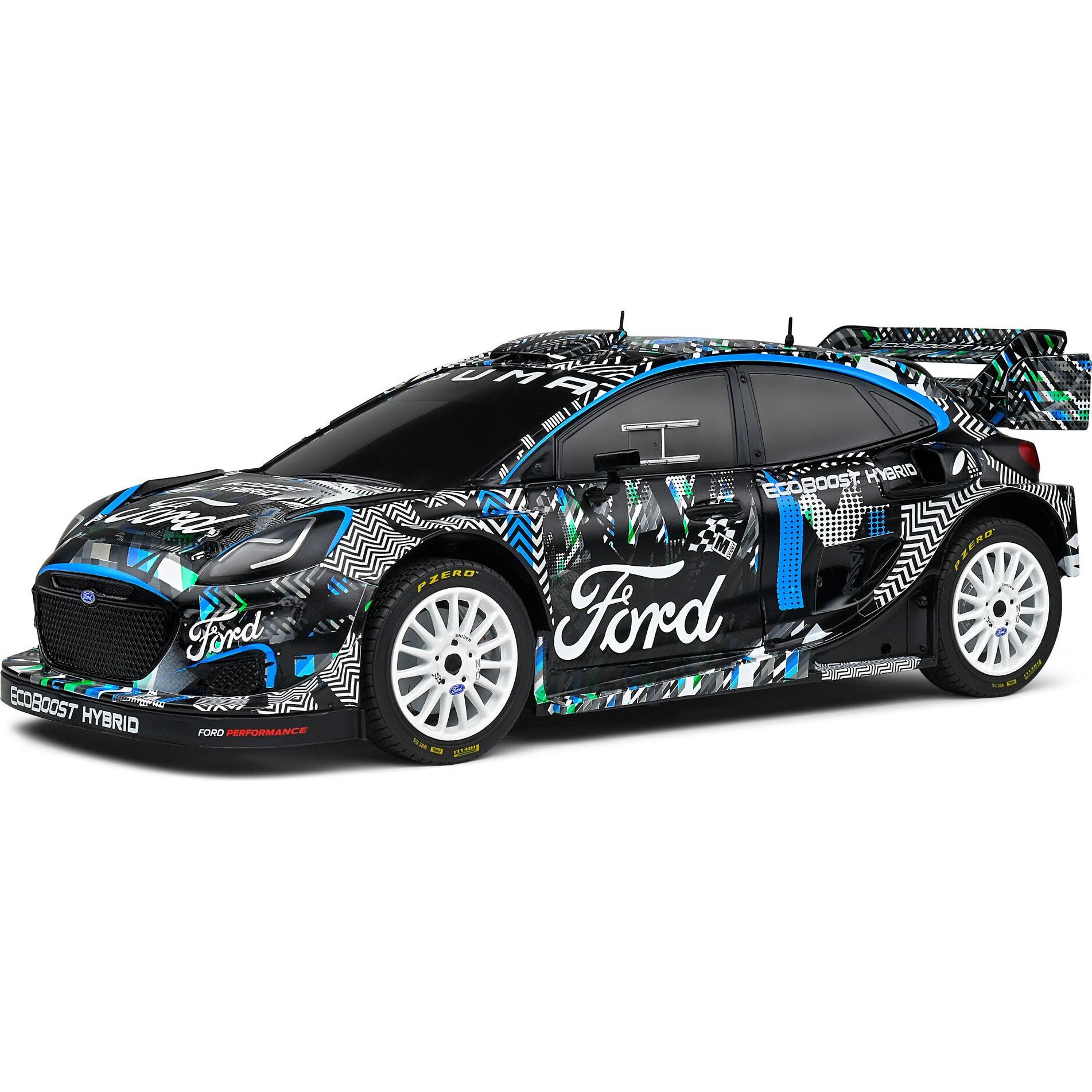 Thumbnail - Solido 1:18 Ford Puma WRC schw