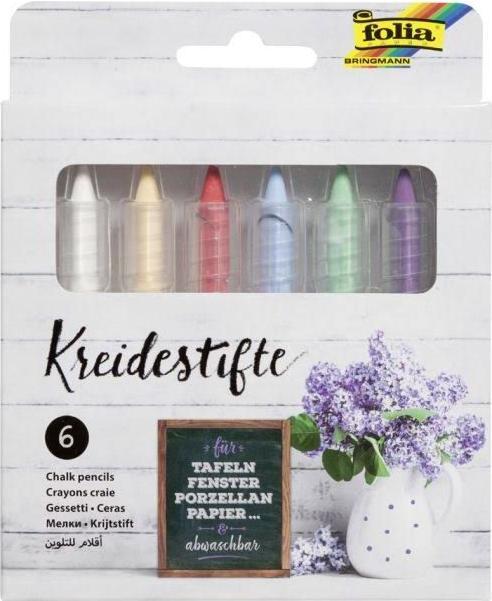 Produktbild Folia Kreidemarker 12er Set (Multicolor, 2 mm, 12 x)