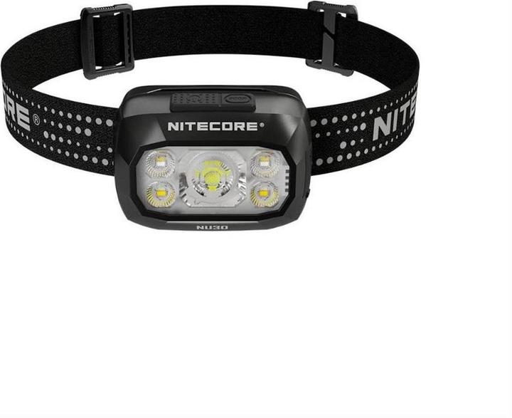 Actual product image Nitecore NU30 Triple Output Lightweight Outdoor Headlamp (500 lm)