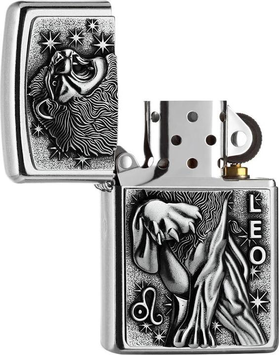 Actual product image Zippo Lion emblem
