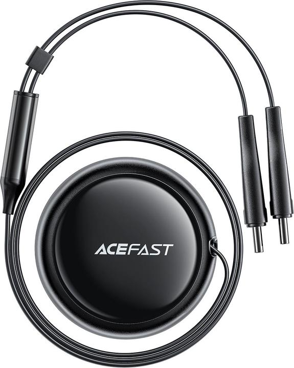 Produktbild Acefast Car Charger B13, 53W, 2xUSB-C, with retractable cable (black)