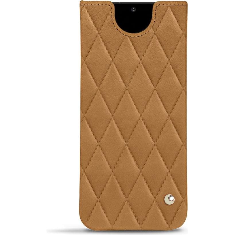 Noreve Lederschutzhülle (Samsung Galaxy S20 Ultra 5G), Smartphone Hülle, Braun