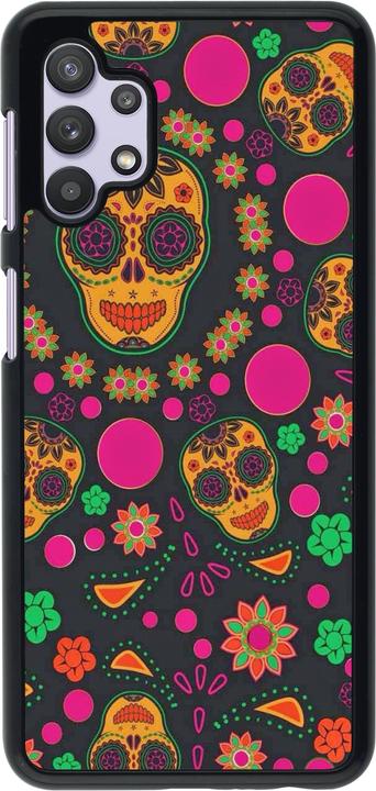 Produktbild PhoneLook Hülle Halloween 22 colorful mexican skulls (Samsung Galaxy A32 5G)