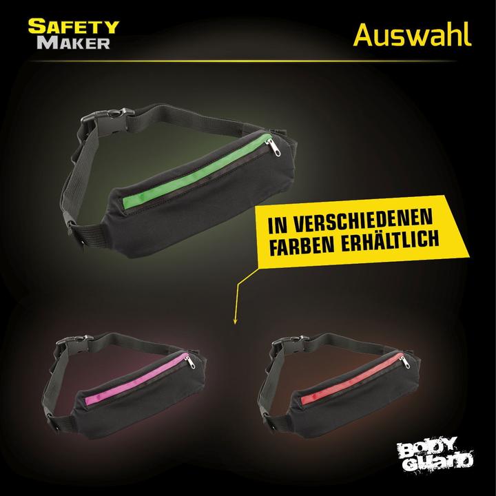 Immagine prodotto SafetyMaker LED Gürteltasche schwarz grün