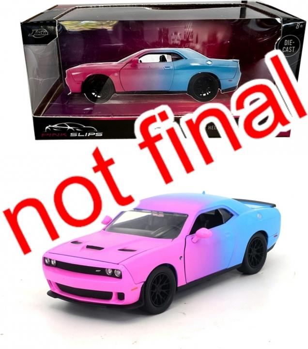 Immagine prodotto Jada Sfumature di rosa 2015 Dodge Challenger 1:24
