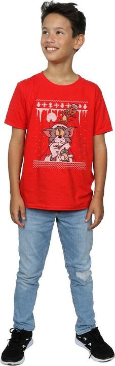 Produktbild Tom & Jerry Christmas Fair Isle TShirt Jungen (116)