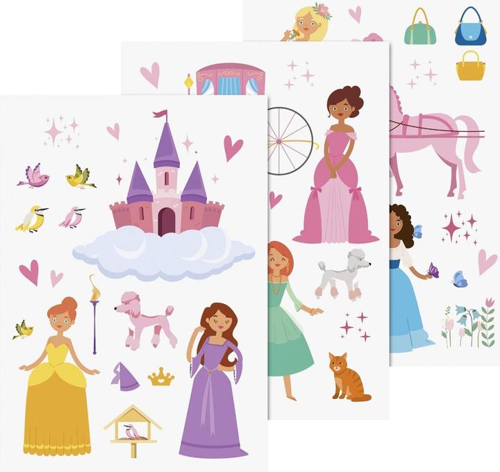 Stewo Autocollants pour vitre - Princesse (3 Sticker)