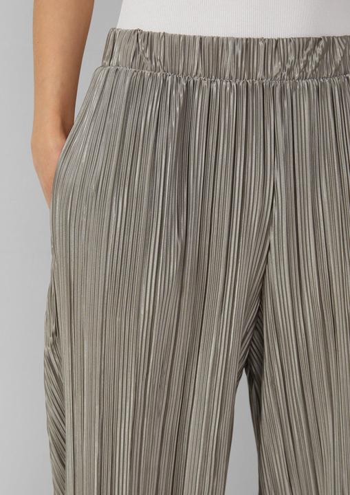 Produktbild S.Oliver Hose Plissierte Wide-Leg-Hose (W32/L32)